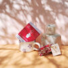 Flowery bouquet gift box